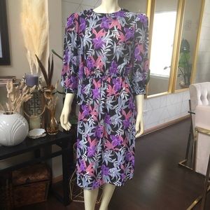 VINTAGE FLORAL DRESS